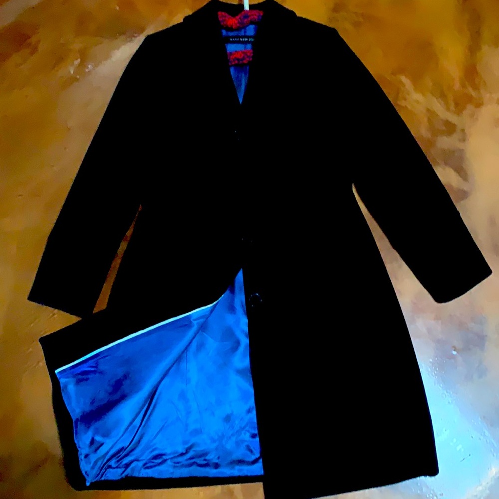 Marc Black mid length wool coat